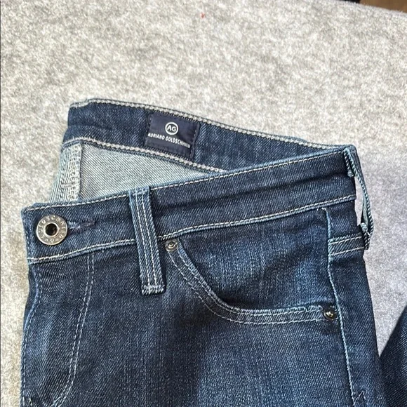 π₯ AG JEANS β THE STILT CIGARETTE LEG β SIZE 25R β RICH DARK WASH π₯ - Picture 2 of 14